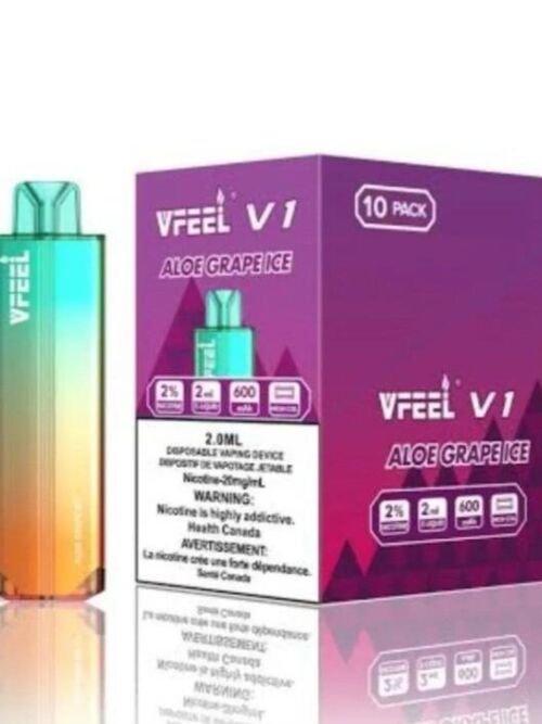 Vfeel vape Aloe Grape ice