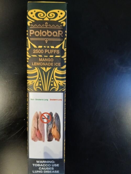 Polobar mango lemonade ice